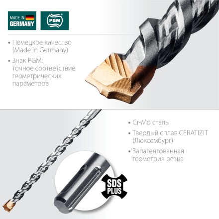 Бур SDS-Plus 29320-260-14 купить в Когалыме