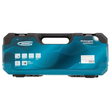 Набор инструментов 24 предмета, 120 зубьев, CrV, 1/2" Gross 14147 купить в Когалыме