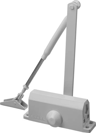 Доводчик дверной ЗУБР "ПРОФЕССИОНАЛ" для дверей массой до 40 кг цвет белый 37911-50 купить в Когалыме