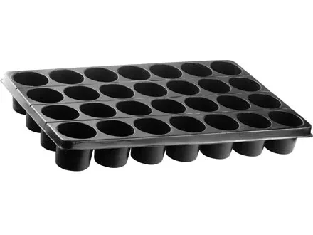 Кассета для рассады 52х31см высота 6см 28 ячеек полистирол  Россия 64312 купить в Когалыме