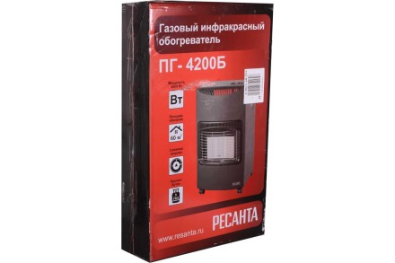 Газовый инфракрасный обогреватель Ресанта ПГ-4200Б купить в Когалыме