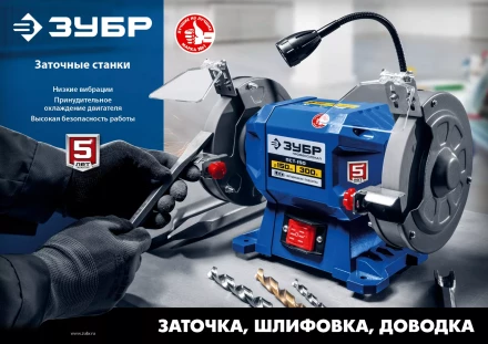 ЗУБР d 200, 500 Вт, заточной станок, Профессионал (ПСТ-200) купить в Когалыме