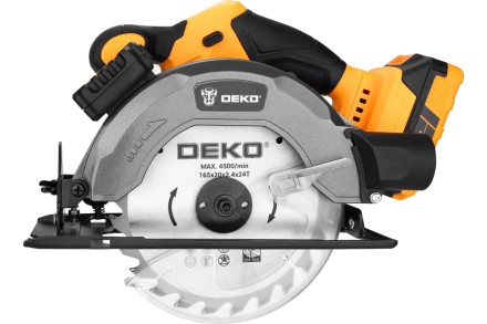 Пила дисковая аккумуляторная DEKO DKCS20 Laser, 063-4205 купить в Когалыме