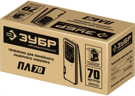 ЗУБР ПЛ-70, приемник для линейного нивелира (34949) купить в Когалыме