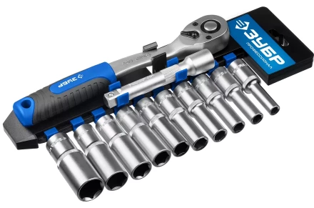 ЗУБР ТБ-12У, 12 предм., (1/2), набор торцовых головок, Профессионал (27650-H12) купить в Когалыме