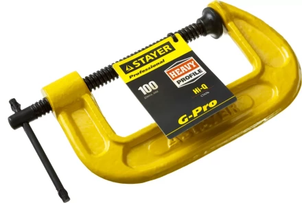 Струбцина STAYER "PROFI" G-образная, 100мм 32144-100 купить в Когалыме