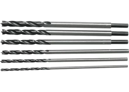 Набор сверл по дереву 6-8-10-12-13-14 мм L 300 мм 6 штук цилиндрический хвостовик СИБРТЕХ 702235 купить в Когалыме