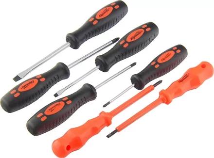 Набор отверток PH SL - 5шт. д/эл. - 2шт. проб.эл.на 220В - 1шт. 8 штук SPARTA 135435 купить в Когалыме