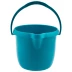 Ведро пластмассовое круглое 12 л, бирюзовое, Home Palisad 929575 купить в Когалыме