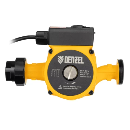 Циркуляционный насос CP25-6, напор 6 м, 50 л/мин, 1 м кабель, монт. длина 180 мм Denzel 99411 купить в Когалыме