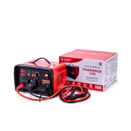 Инверторное пуско-зарядное устройство KVAZARRUS PowerBox 240i таймер цветная коробка купить в Когалыме
