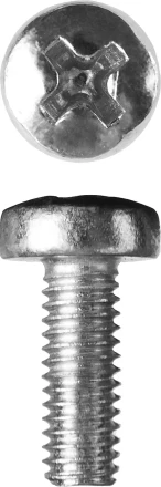 Винт ЗУБР "МАСТЕР" DIN 7985, класс прочности 4.8, оцинкованный, M3x10мм, 5кг 303150-03-010 купить в Когалыме