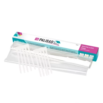 Рукав для запекания 3 м x 30 см, 10 хомутиков в комплекте, Home Palisad 950205 купить в Когалыме