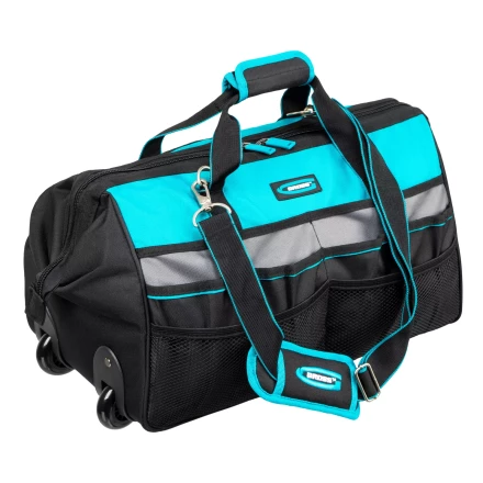 Сумка для инструмента Gross 90276, 500х280х290мм, выдвижная рукоятка, колеса, наплечный ремень купить в Когалыме