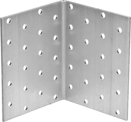 Крепежный угол ЗУБР "МАСТЕР" равносторонний, 100х80х80мм, 20шт 310205-100-080 купить в Когалыме