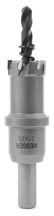 ТСТ коронка MESSER 21X25 с центрирующим сверлом и толкающей пружиной купить в Когалыме