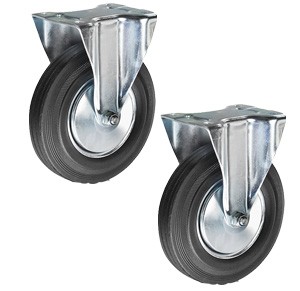Колесо неповоротное резина FC 63 160 мм (F) 1001773 купить в Когалыме