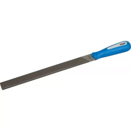 Напильник ЗУБР "ЭКСПЕРТ" плоский, двухкомпонентная рукоятка, № 3, 250мм 1611-25-3 купить в Когалыме