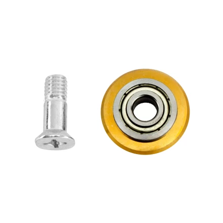 Ролик режущий с подшипником для плиткореза, 22х6х6мм, TiN Denzel 87675 купить в Когалыме