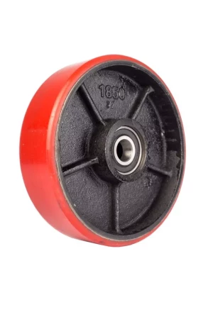 Колесо полиуретан 180х50 мм с подшипником для тележек гидравлических для BF/DF-III/RHP/AC/DF/CW2 1001404 купить в Когалыме