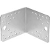 Крепежный угол ЗУБР "МАСТЕР", 90х105х105мм, 20шт 310125-90-105 купить в Когалыме