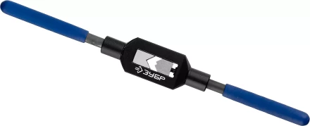 Метчикодержатель №3, с регулируемыми вкладышами, сталь 45, для метчиков - M5-M20, общая длина - 375 мм, ЗУБР Профессионал 28232-3 купить в Когалыме