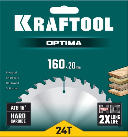 Диск пильный OPTIMA, повышенный ресурс 36951-160-20 купить в Когалыме