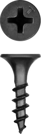 Саморезы СГД гипсокартон-дерево, 16 х 3.5 мм, 15 000 шт, фосфатированные, KRAFTOOL 3005-16 купить в Когалыме