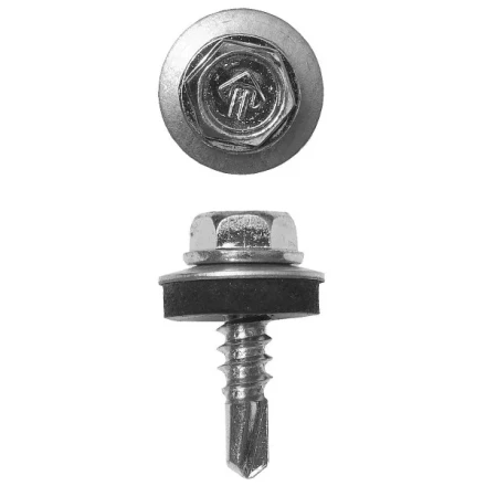 Саморезы ЗУБР "ПРОФЕССИОНАЛ" оцинков., для крепл. кров. матер. к металл. констр., 5.5x25мм, 420шт 4-300315-55-025 купить в Когалыме