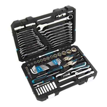 Набор инструментов 78 предметов , 120 зубьев, CrV, 1/4", 1/2" Gross 14148 купить в Когалыме