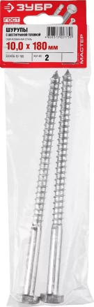 Шурупы ШДШ с шестигранной головкой (DIN 571) пакет серия МАСТЕР купить в Когалыме