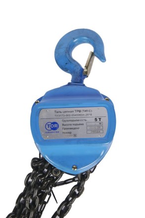 Таль ручная шестеренная TOR ТРШ C 5ТХ6M PRO 101561 купить в Когалыме