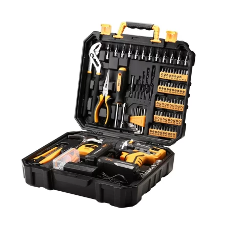 Дрель аккумуляторная DEKO DKCD20FU-Li, 063-4135 + набор 195 аксессуаров купить в Когалыме