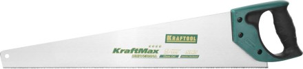 Ножовка &quot;KraftMax&quot; UNIVERSAL, универсальный точный рез, универсальный мелкий закаленный зуб, 9/10 TPI, 550мм, KRAFTOOL 15223-55 купить в Когалыме