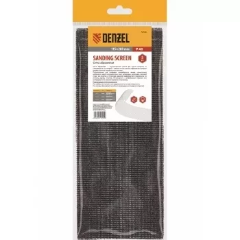 Сетка абразивная DENZEL P 40 115х280 мм 5шт 75165 купить в Когалыме