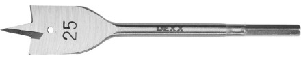 Сверло по дереву перовое, шестигранный хвостовик, DEXX 2945-25, d=25мм 2945-25 купить в Когалыме