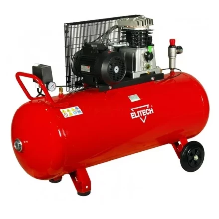 Компрессор масляный поршневой ременной Elitech КР 200/AB515/3Т купить в Когалыме