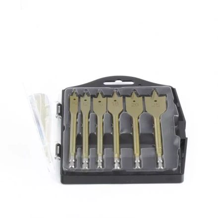 Набор сверл перовых по дереву 10-12-16-18-20-25 мм 6 штук пластик. кейс MATRIX 70445 купить в Когалыме
