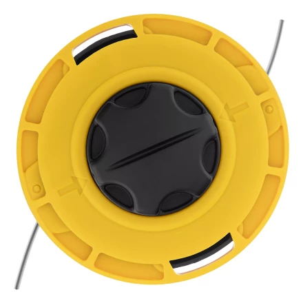 Катушка триммер. полуавтомат. легкая заправка гайка М10 М10 М8, лев.,шаг 1,0 1,25мм// Denzel 96392 купить в Когалыме