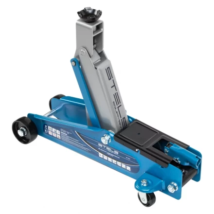 Домкрат гидравлический подкатной, высокий подъем, 3т, SUV, 190-535 мм, в кейсе Stels 51157 купить в Когалыме