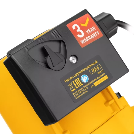 Циркуляционный насос CP25-8, напор 8 м, 130 л/мин, 1 м кабель, монт. длина 180 мм Denzel 99412 купить в Когалыме