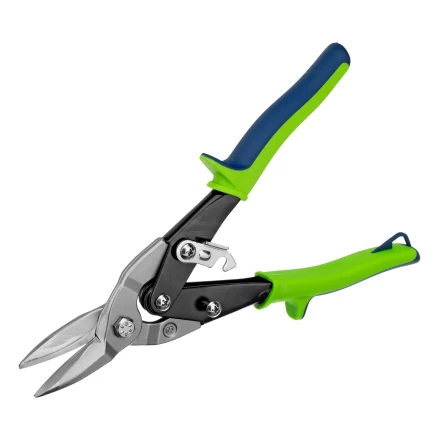 Ножницы по металлу, Сибртех 250 мм, прямой рез, сталь С55, двухкомпонентные рукоятки, 78336 купить в Когалыме