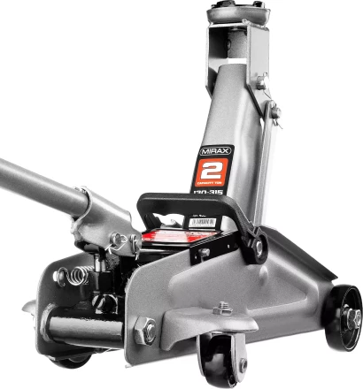 Домкрат гидравлический подкатной, 2т, 130-315мм, MIRAX 43252-2 43252-2 купить в Когалыме