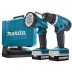 Дрель-шуруповерт аккумуляторная Makita DF347DWLE купить в Когалыме