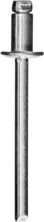 Заклепки ЗУБР стальные, 4,8x10мм, 500шт 31313-48-10 купить в Когалыме
