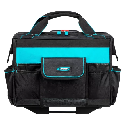 Сумка для инструмента Gross 90277, 460х240х340мм, выдвижная рукоятка, колеса купить в Когалыме