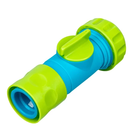 Соединитель быстросъемный, с переключателем, 1/2-1'' Palisad Luxe 65785 купить в Когалыме