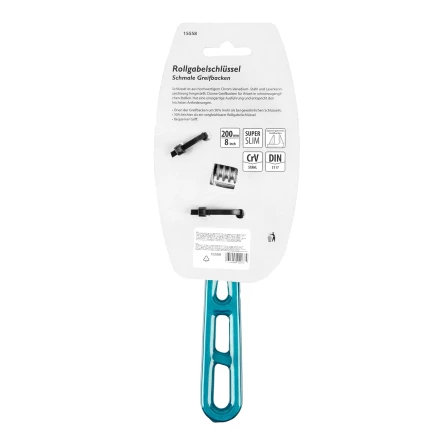 Ключ разводной 200 мм Gross 15558, CrV, облегченный купить в Когалыме