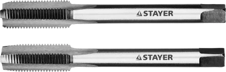 Комплект метчиков STAYER "MASTER", сталь 9ХС, М10х1,0, 2 шт 28025-10-1.0-H2 купить в Когалыме