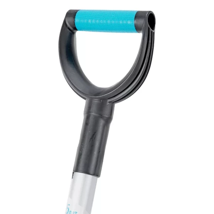 Лопата для уборки снега Palisad 61776, полипропилен, 350х405х1300мм, алюминиевый черенок, ПВХ накладка, LUXE купить в Когалыме